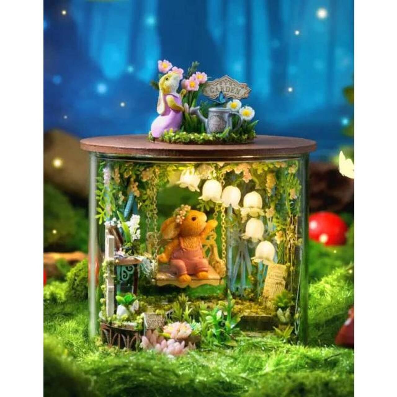 Wizardi Fantasy Wonderland Miniature Dollhouse Roombox Kit